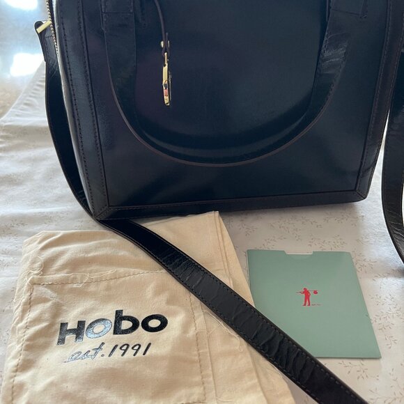 Hobo leather handbag/shoulder bag - Picture 9 of 9